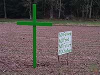 NO FARMERS - NO FOOD - NO FUTURE - NO CHRISTBAUM